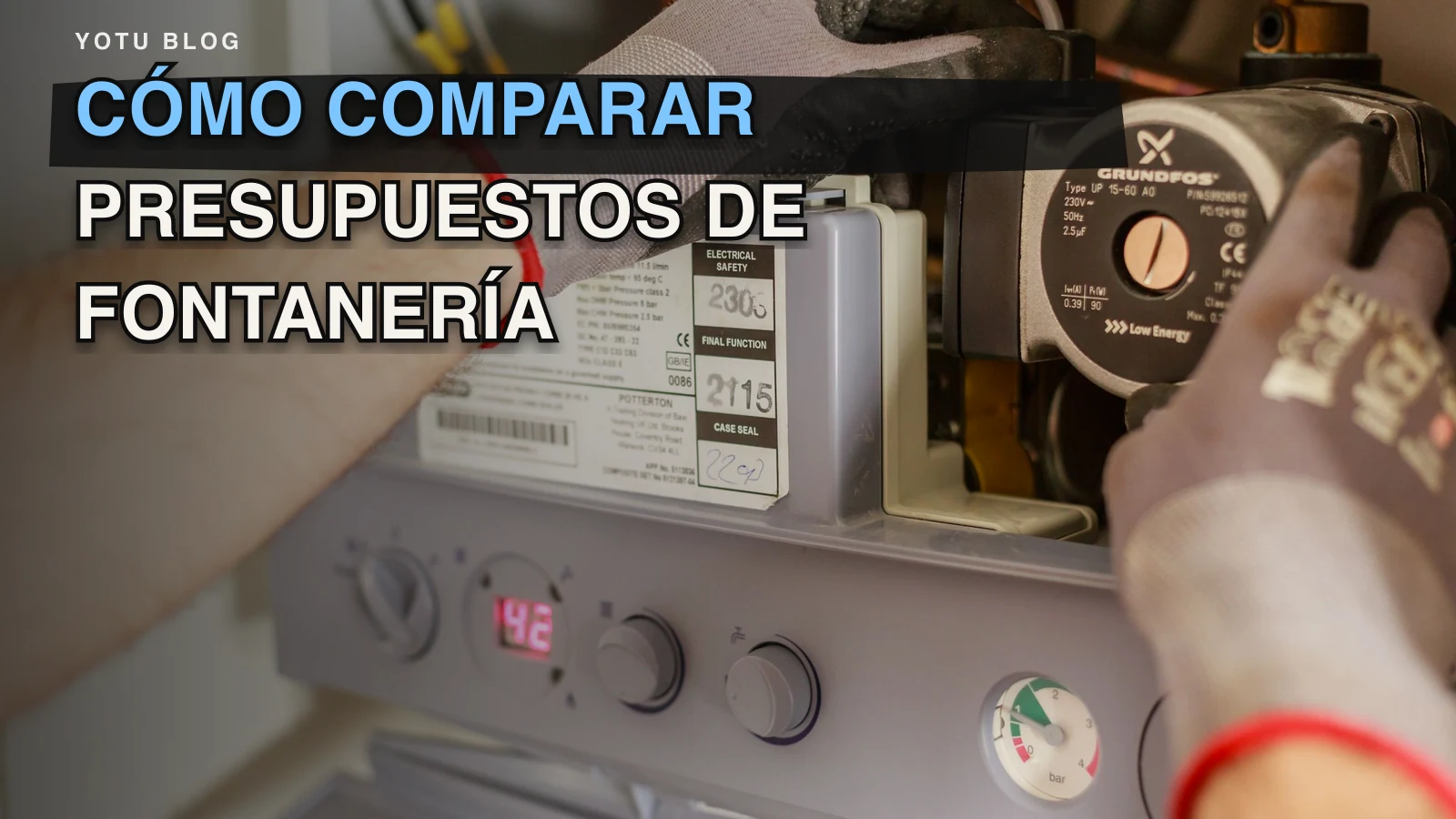 Cómo comparar presupuestos de fontanería