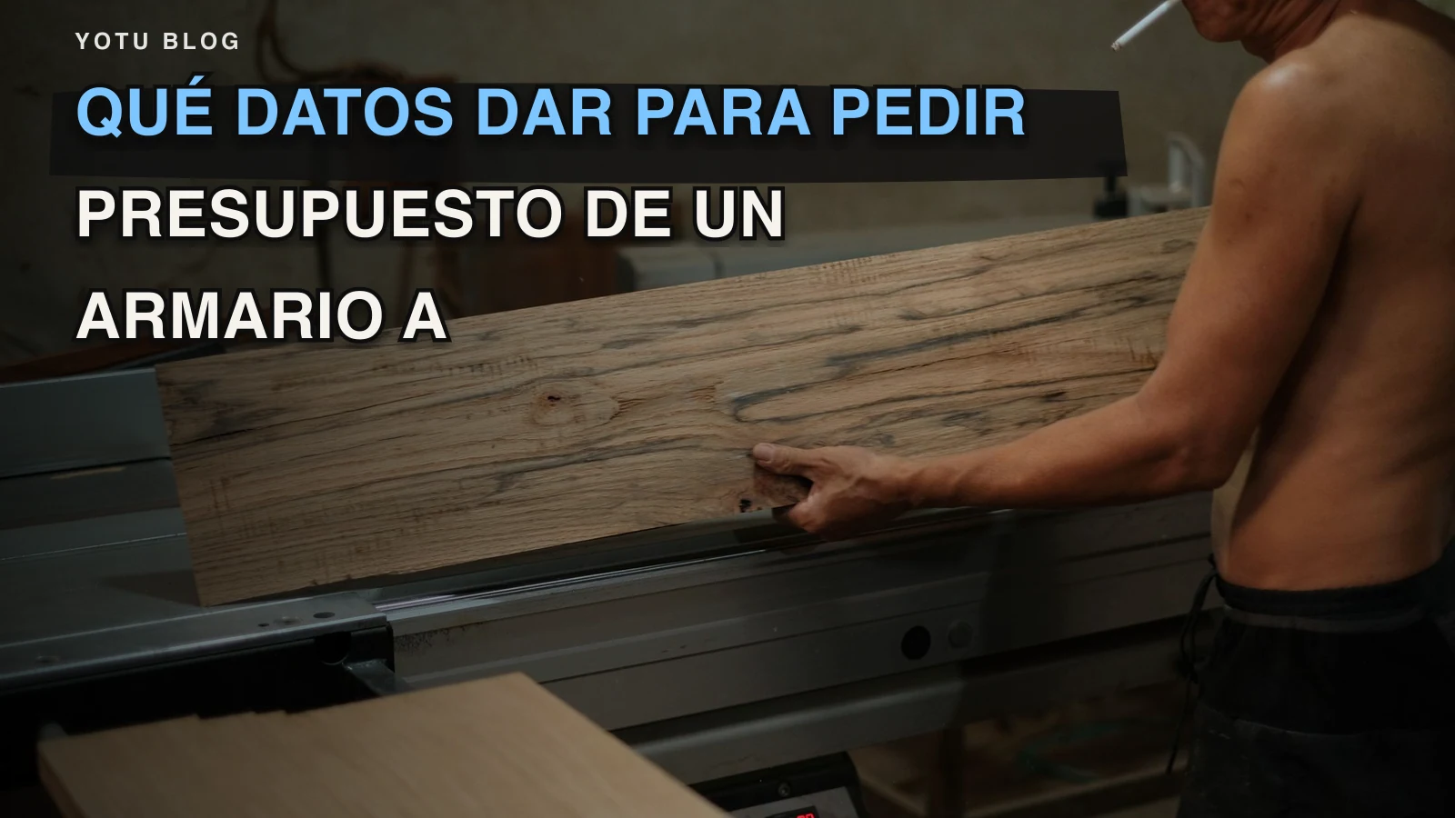Qué datos dar para pedir presupuesto de un armario a medida